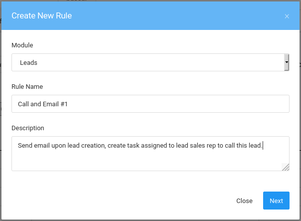 Build a sales cadence - Step 1